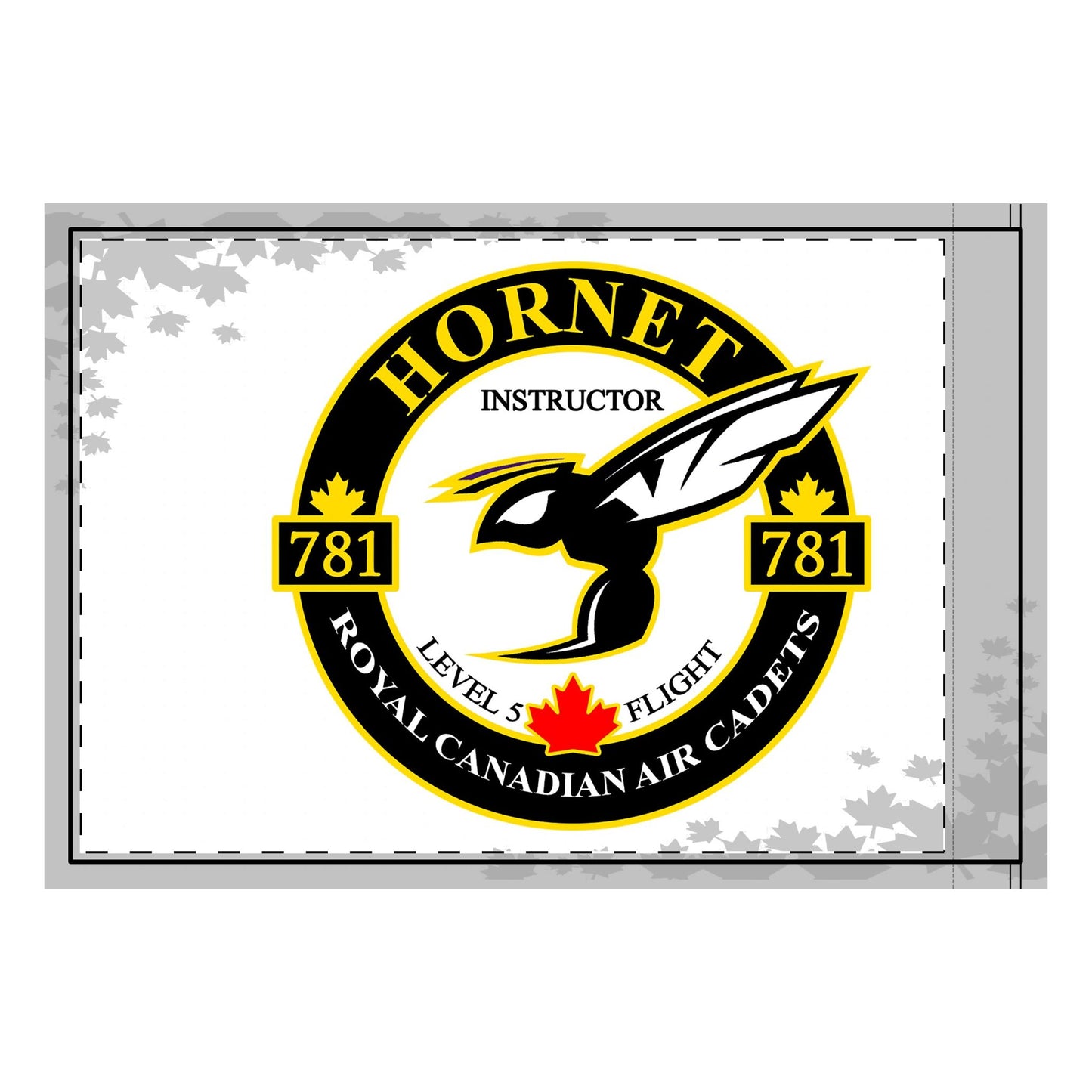 Hornet Double-Sided Flag