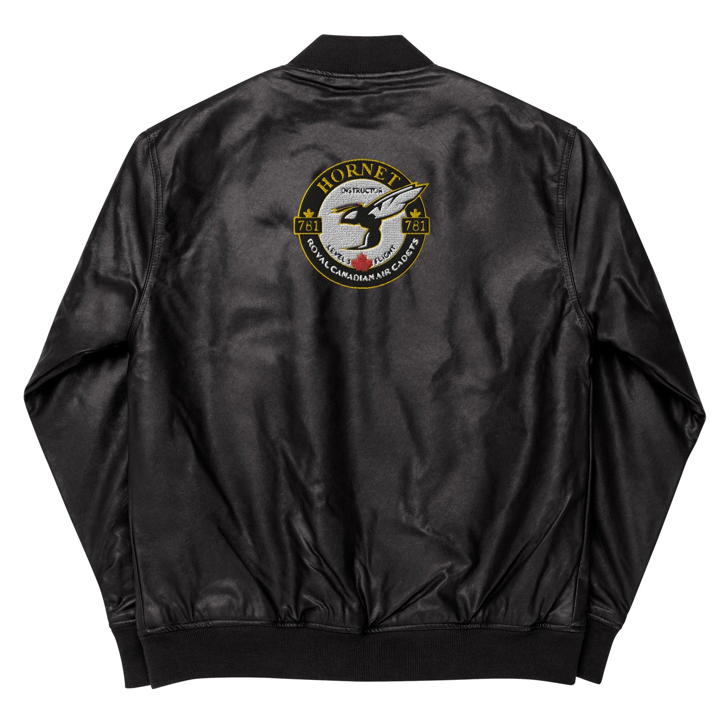 Hornet Leather Bomber Jacket