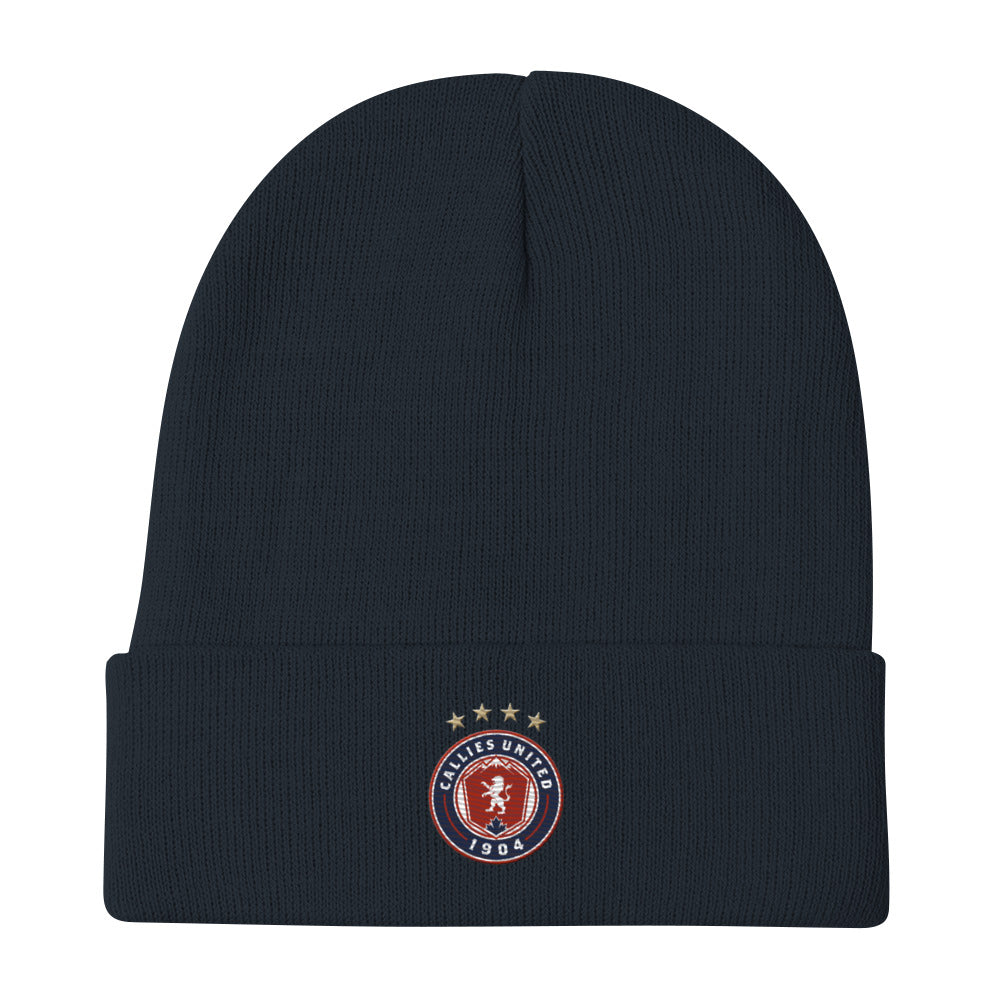 Callies United Embroidered Beanie