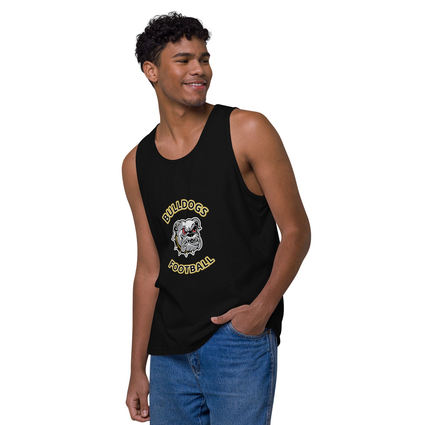Bulldogs Men’s premium tank top