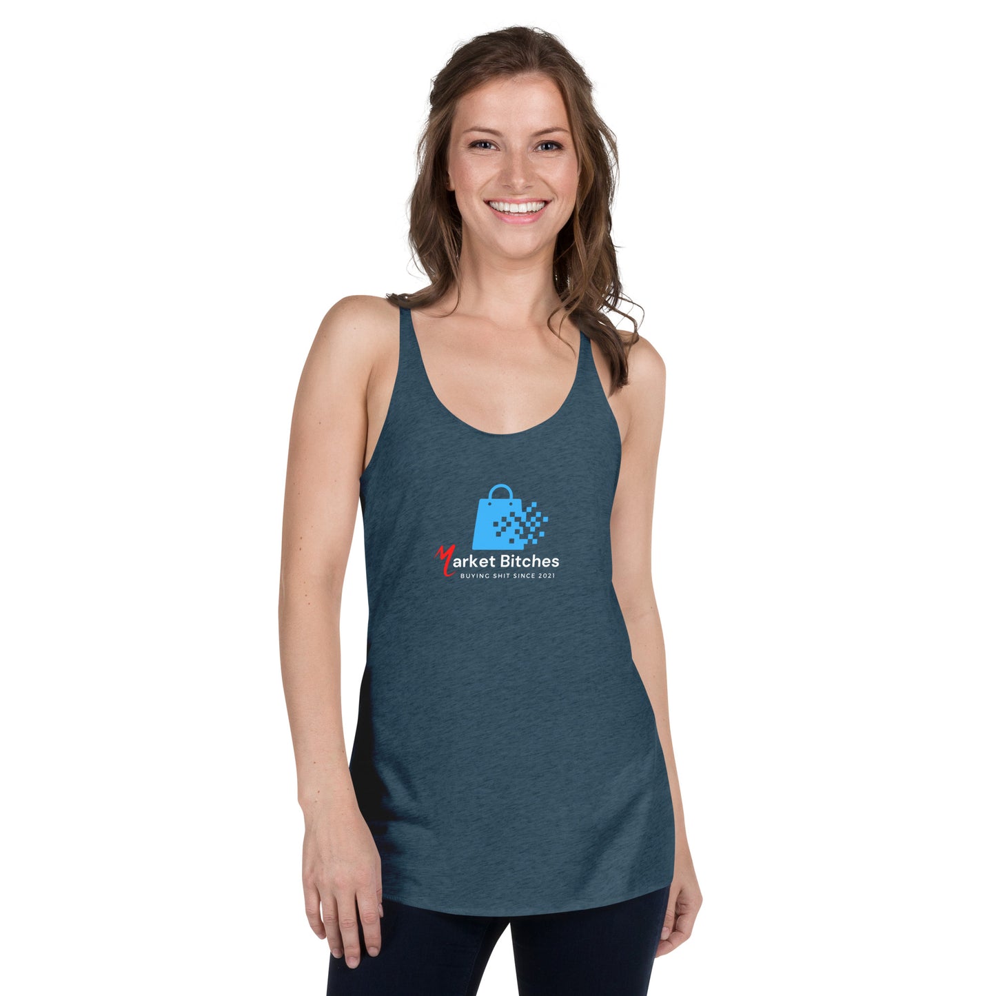 Market Bitches Women's Racerback Tank