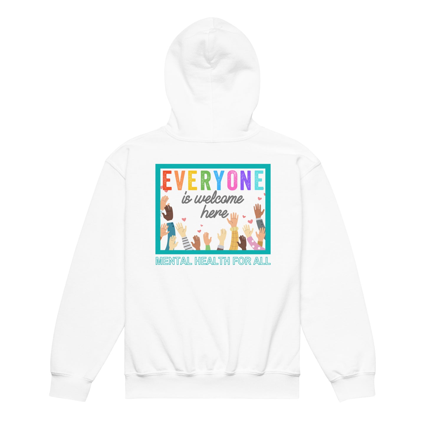 CMHA Youth Pride heavy blend hoodie
