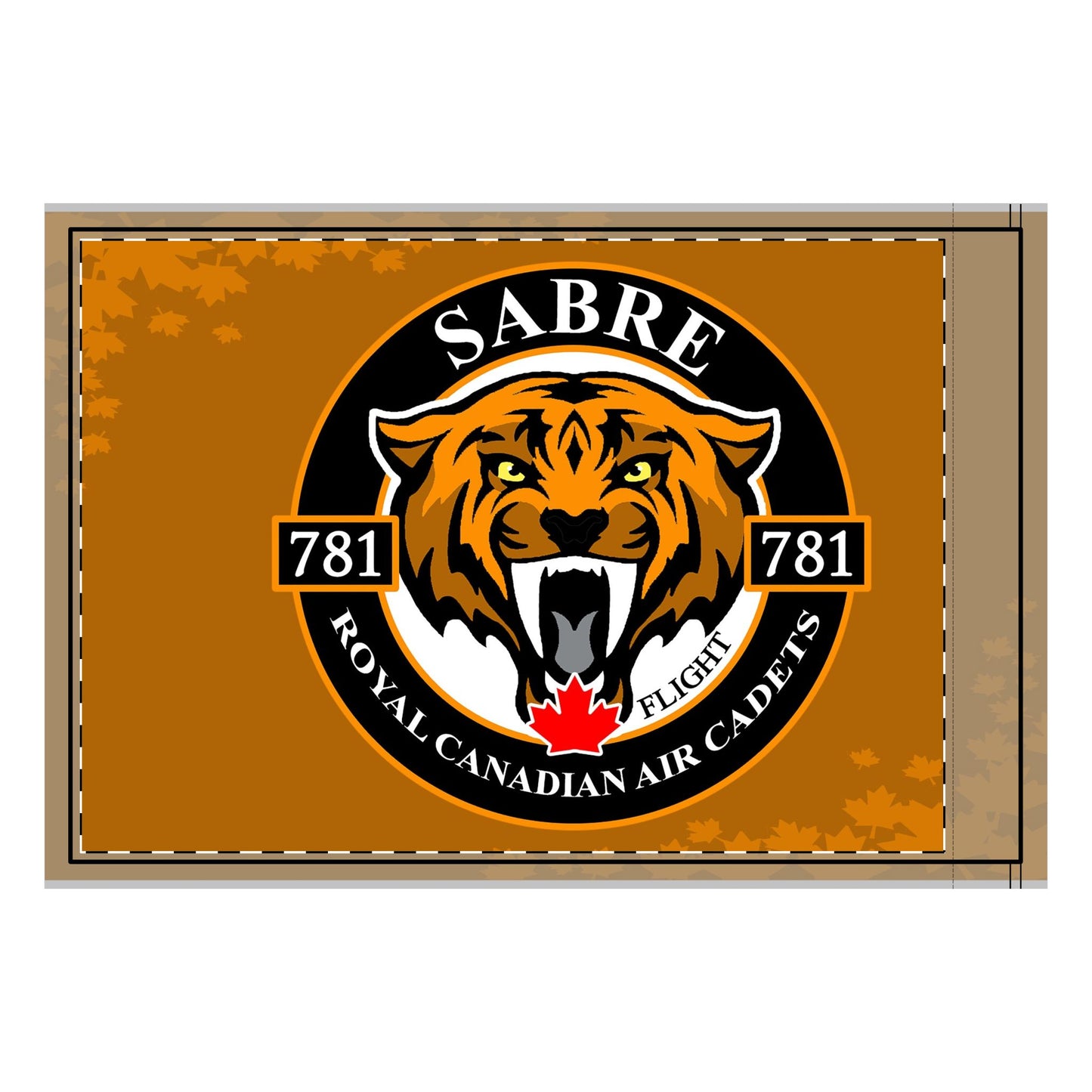 Sabre Double-Sided Flag