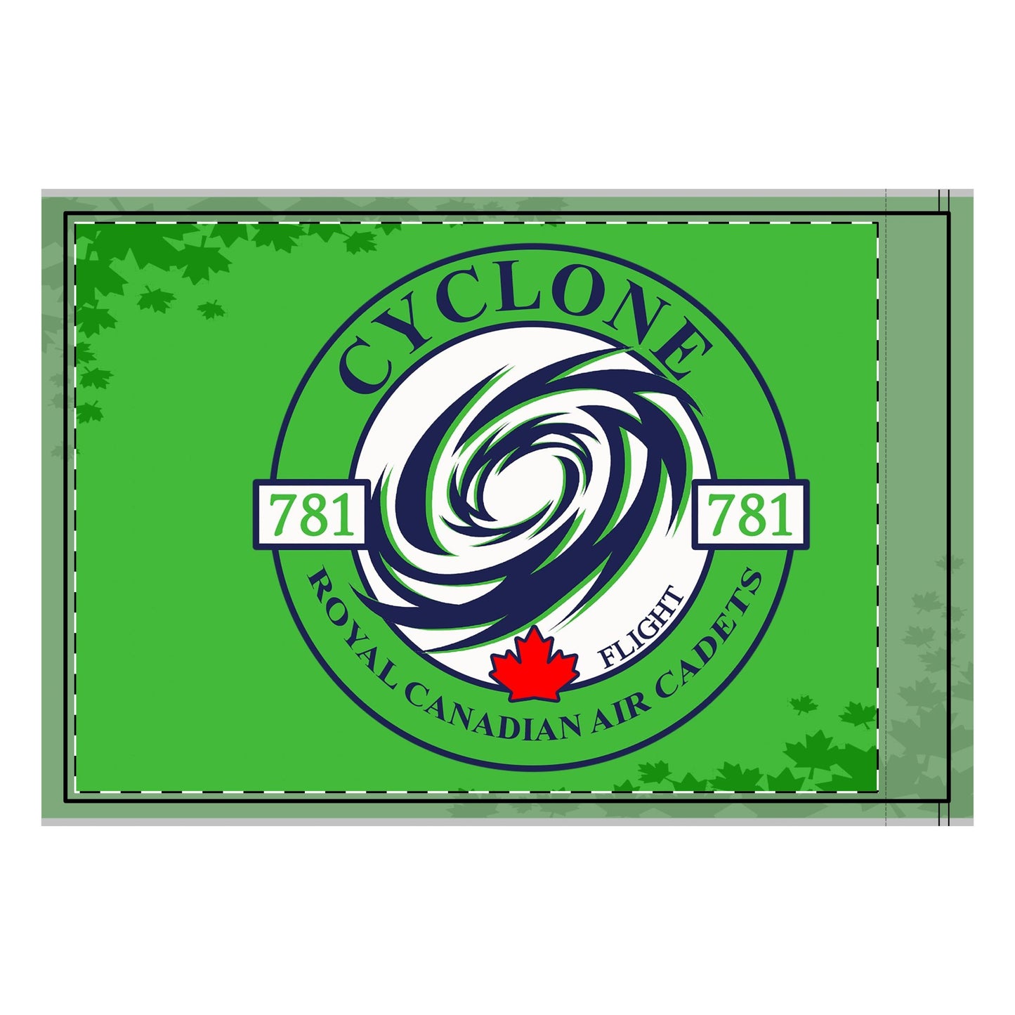 Cyclone Double-Sided Flag