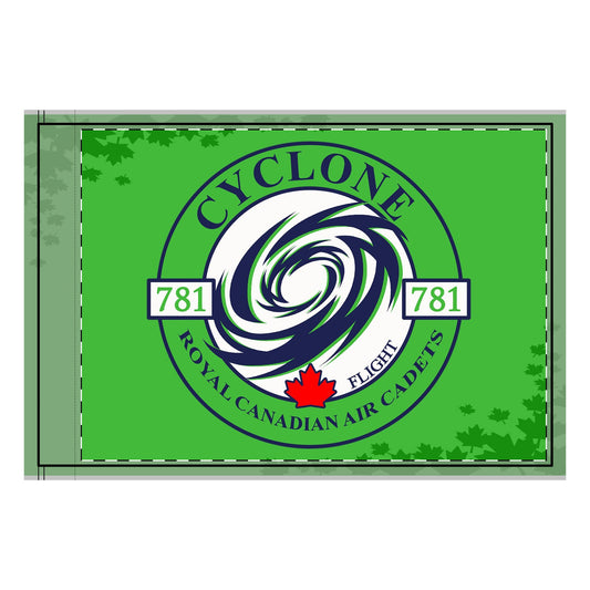 Cyclone Double-Sided Flag