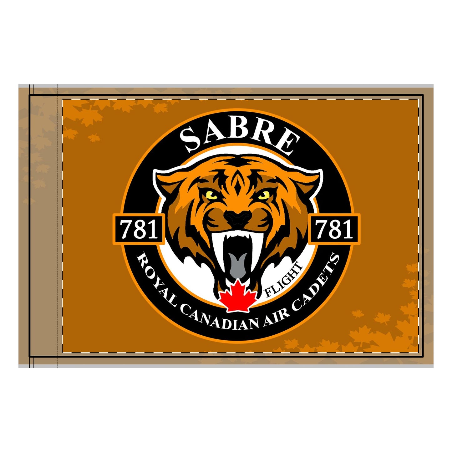 Sabre Double-Sided Flag