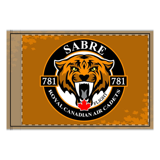 Sabre Double-Sided Flag