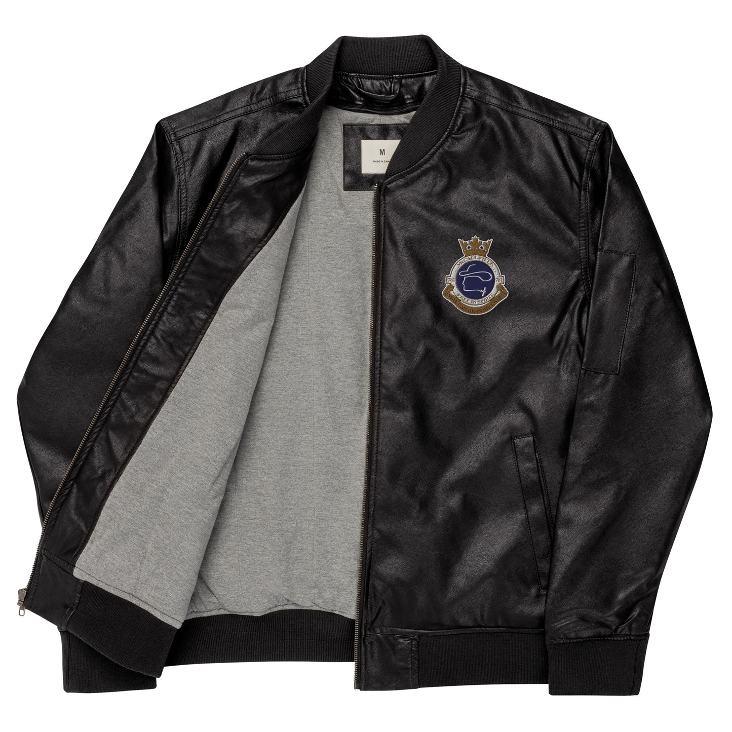 Mustang Leather Bomber Jacket